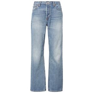 Re/Done Wasted Indigo Loose Longish Jeans NWT